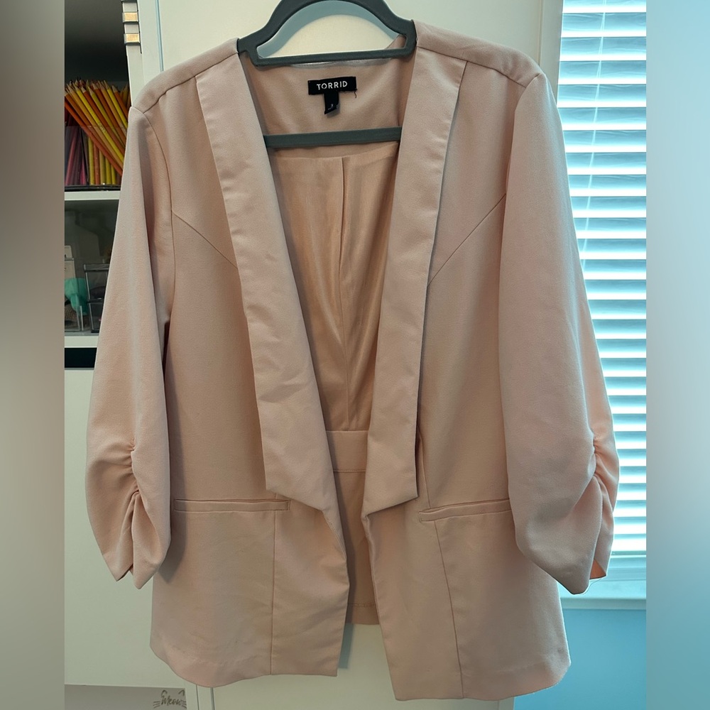 Blush Pink Blazer